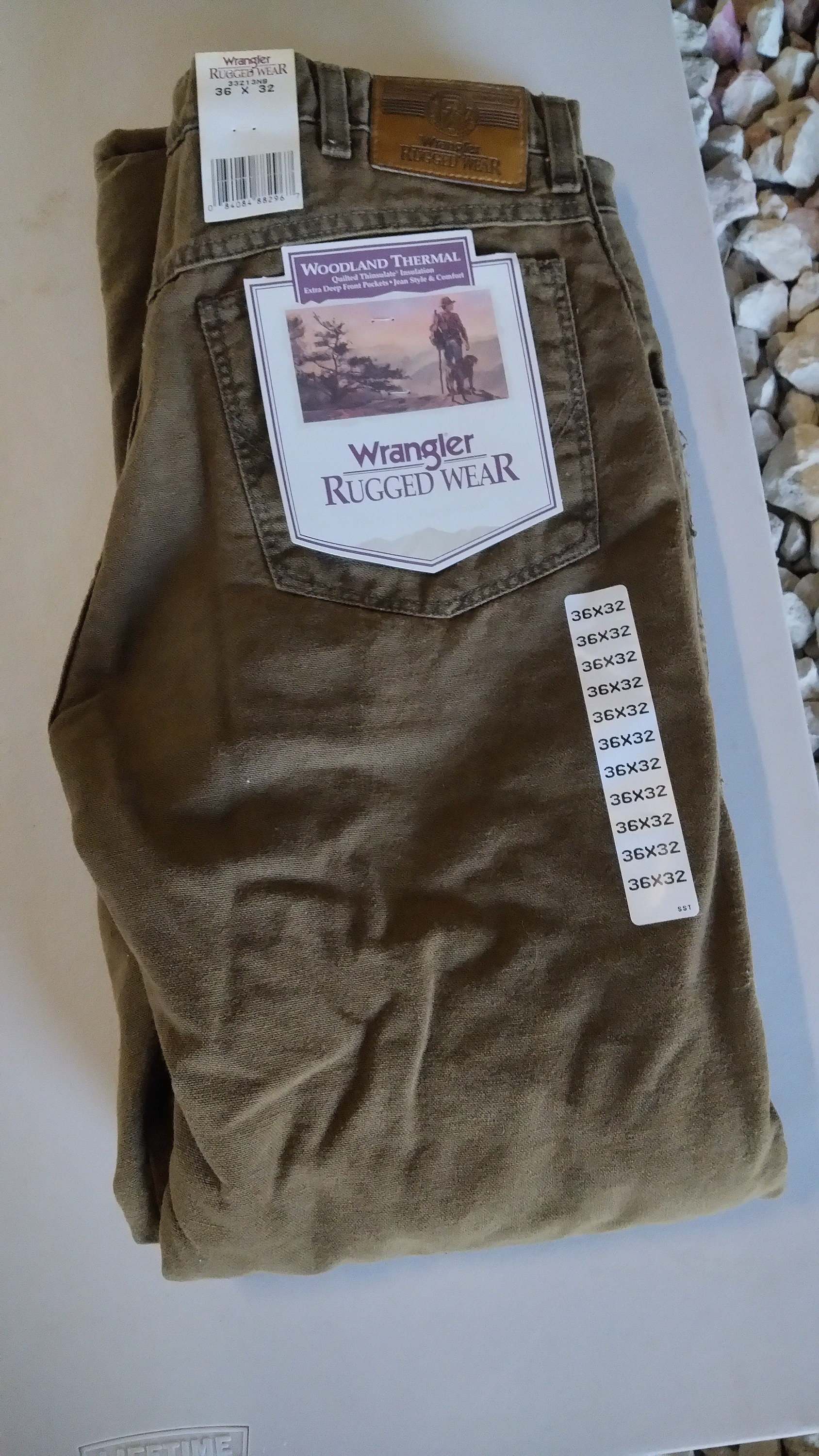Wrangler rugged deals wear insulated jeans