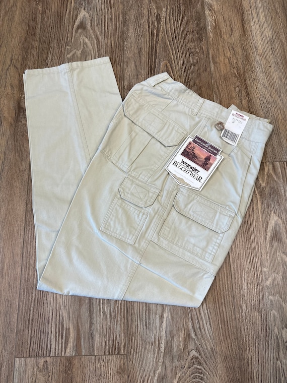 Men's Beige Rugged Wear Vintage Wrangler NWT