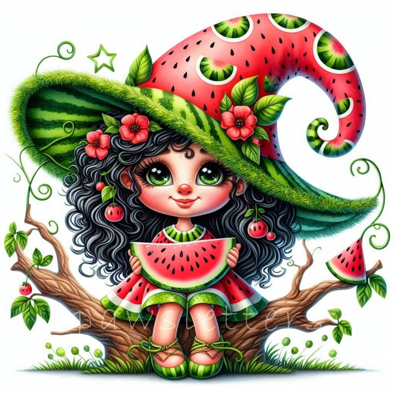 watermelon-gnomes-clipart-set-of-10-high-quality-300-dpi-jpegs