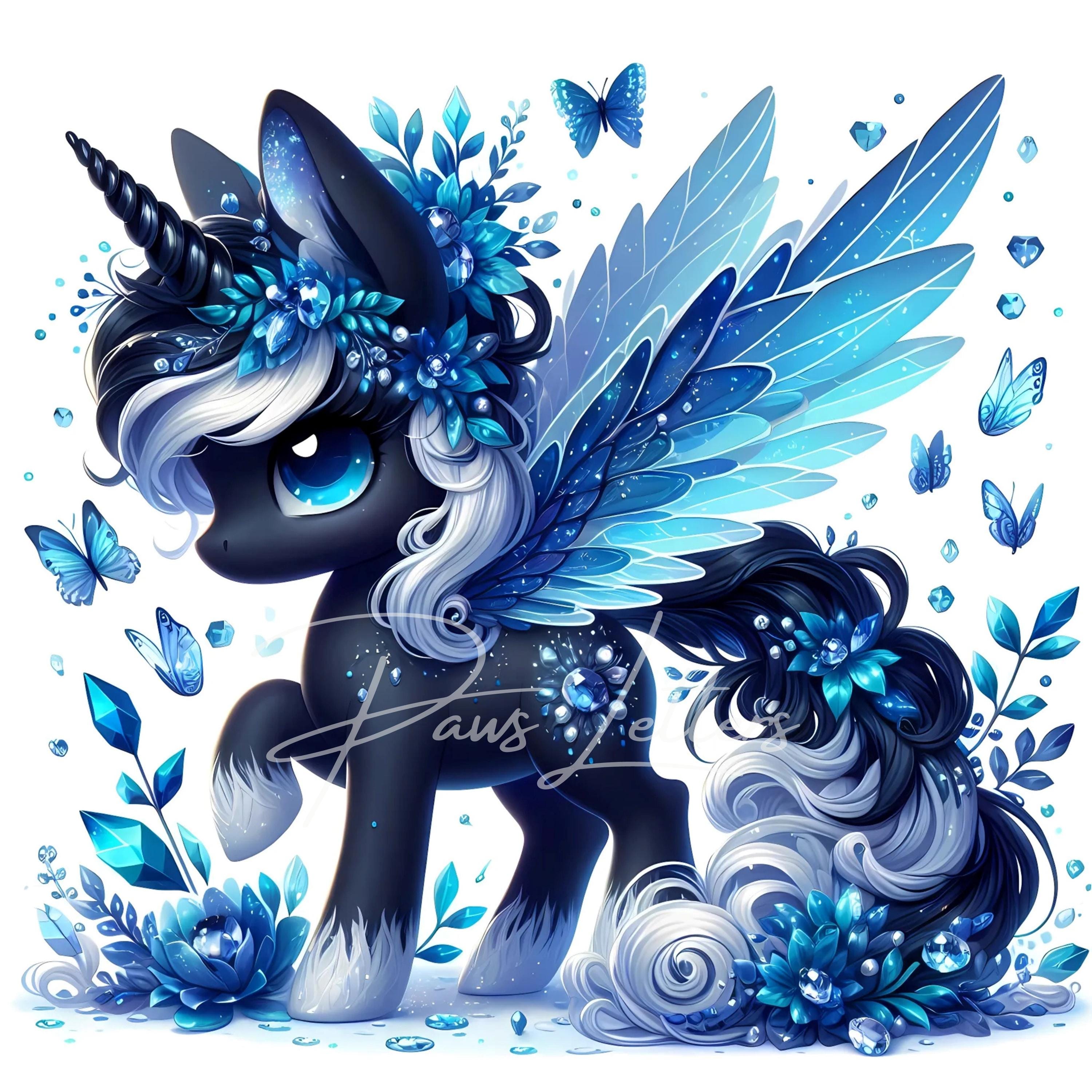 Watercolor Baby Unicorn Clipart 10 High Res Watercolor Jpgs Floral ...