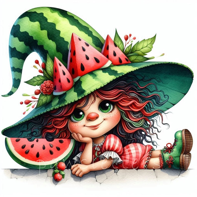 watermelon-gnomes-clipart-set-of-10-high-quality-300-dpi-jpegs