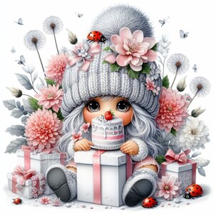 Party King Cutie Garden Gnome main image 1