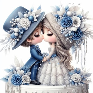 10 cliparts de couple de mariage mignon, images imprimables des jeunes mariés, amour couple JPG ensemble, téléchargement numérique, travaux manuels en papier de scrapbooking mariage