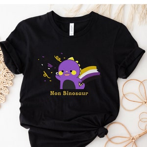 Camiseta del orgullo no binario, regalo divertido de Enby