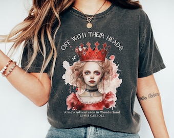 Camiseta gráfica de la Reina de Corazones / Alicia en el País de las Maravillas 'Que le corten la cabeza'