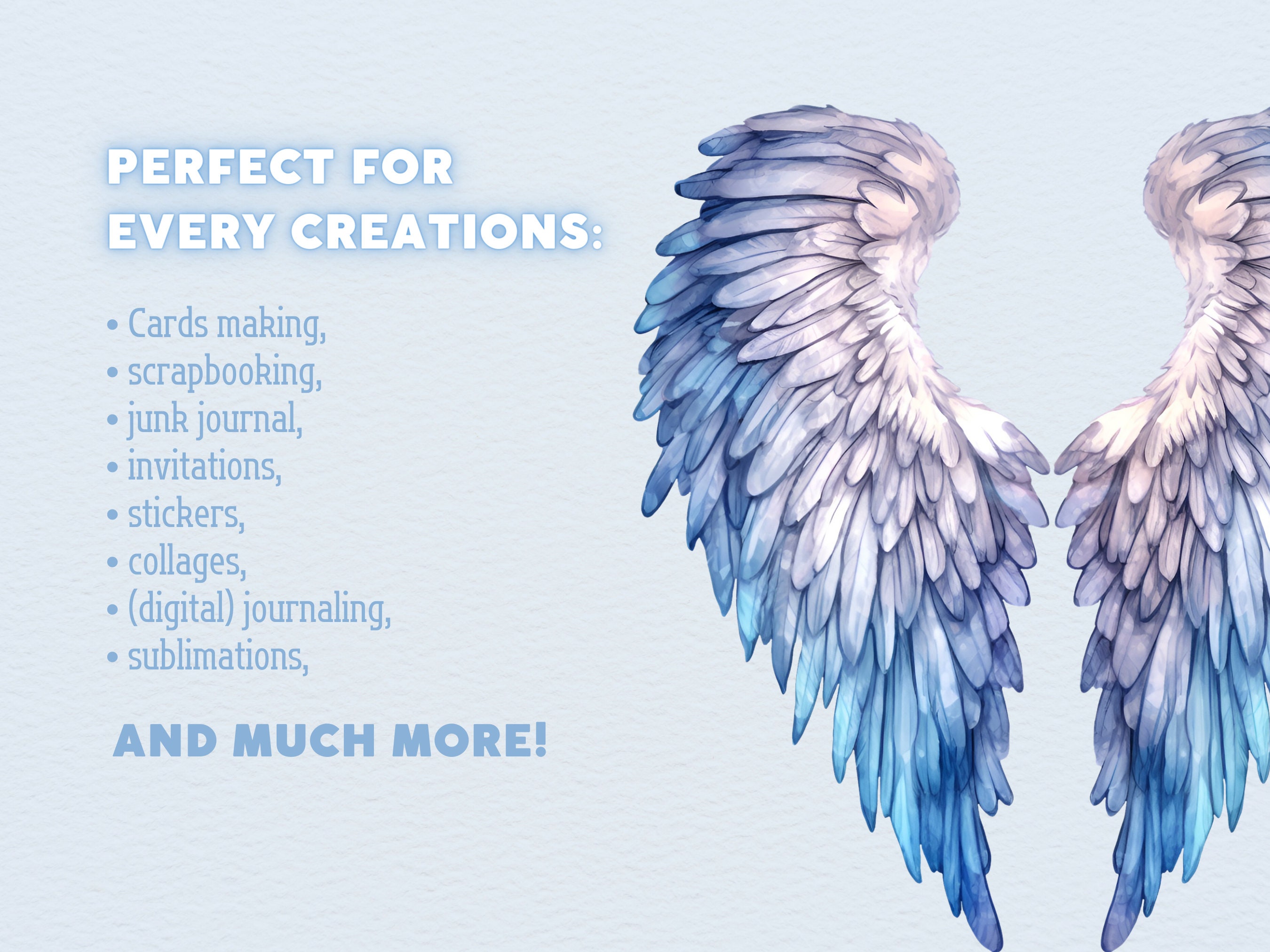 Angel Wings Clipart, Gothic Heaven Png, Fantasy Clipart, Halo Png ...