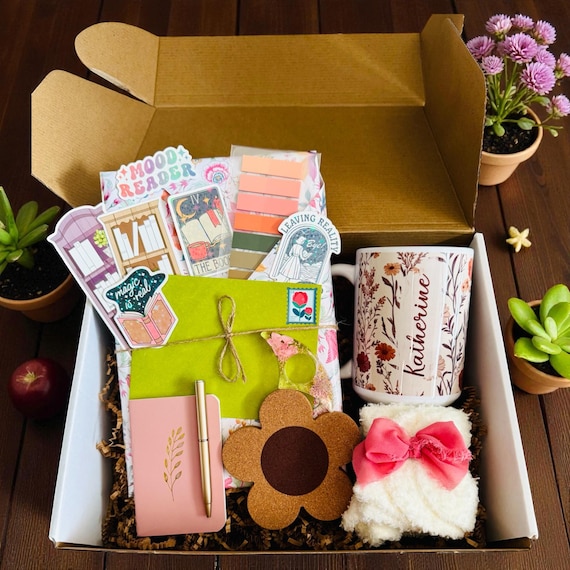 Blind Date with a Book Lovers Gift Idea for her Mystery Book Reader Gift Box ideas for Book lover Bookish Bundle Birthday Gift for her