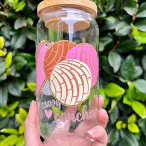 Mexican Chisme Cup Bamboo Lid Straw Included Gift Friend Cafecito Tumbler Beer Shape Glass Container Dog Owner Pet Mom Gifts Her Chingona