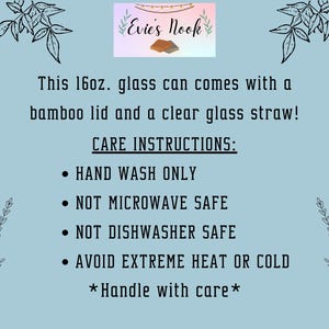 Beer Can Glass Tumbler Bamboo Lid Straw Included Drinkware Gifts Her Gift Friend Spooky Coffee Cup Fall Season Mug Halloween Tumbler Boho image 10