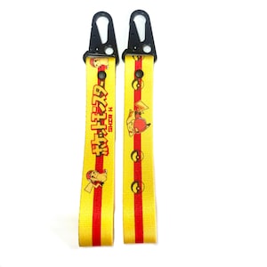 Correas de llave Pika / Llavero demonio anime / Accesorios anime / Llavero