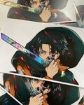 Holo Captain Sticker / Anime Car Sticker / Waterproof Anime Decal product logo
