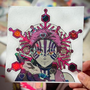 Demon Boy Sticker / Anime Car Sticker / Waterproof Anime Decal