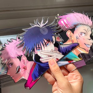 3D Anime Sticker / Lenticular Anime Sticker / Waterproof Anime Decal / Manga Motion Sticker