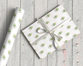 Avocado - you guac my world - Valentines - Anniversary - A3 - Giftwrap -  Bestie/ Wife/ Husband/ Girlfriend/Fiancee/Partner/Daughter/Kids