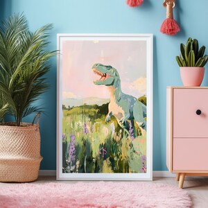 Whimsical and expressive wall art with vintage flair