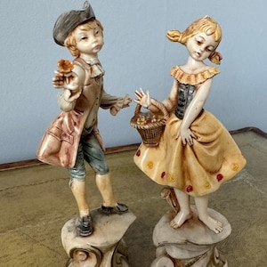 ヴィンテージ カポディモンテ作 アルド・ベルニ の少年の置物 Capodimonte boy - Etsy 日本