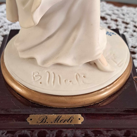 Bruno Merli Figurine. B Merli Capodimonte Figurine Lady. - Etsy Norway