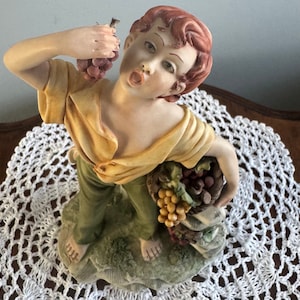 Figura de porcelana Capodimonte firmy Cortese