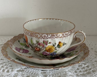Antique tea trio – DRESDEN