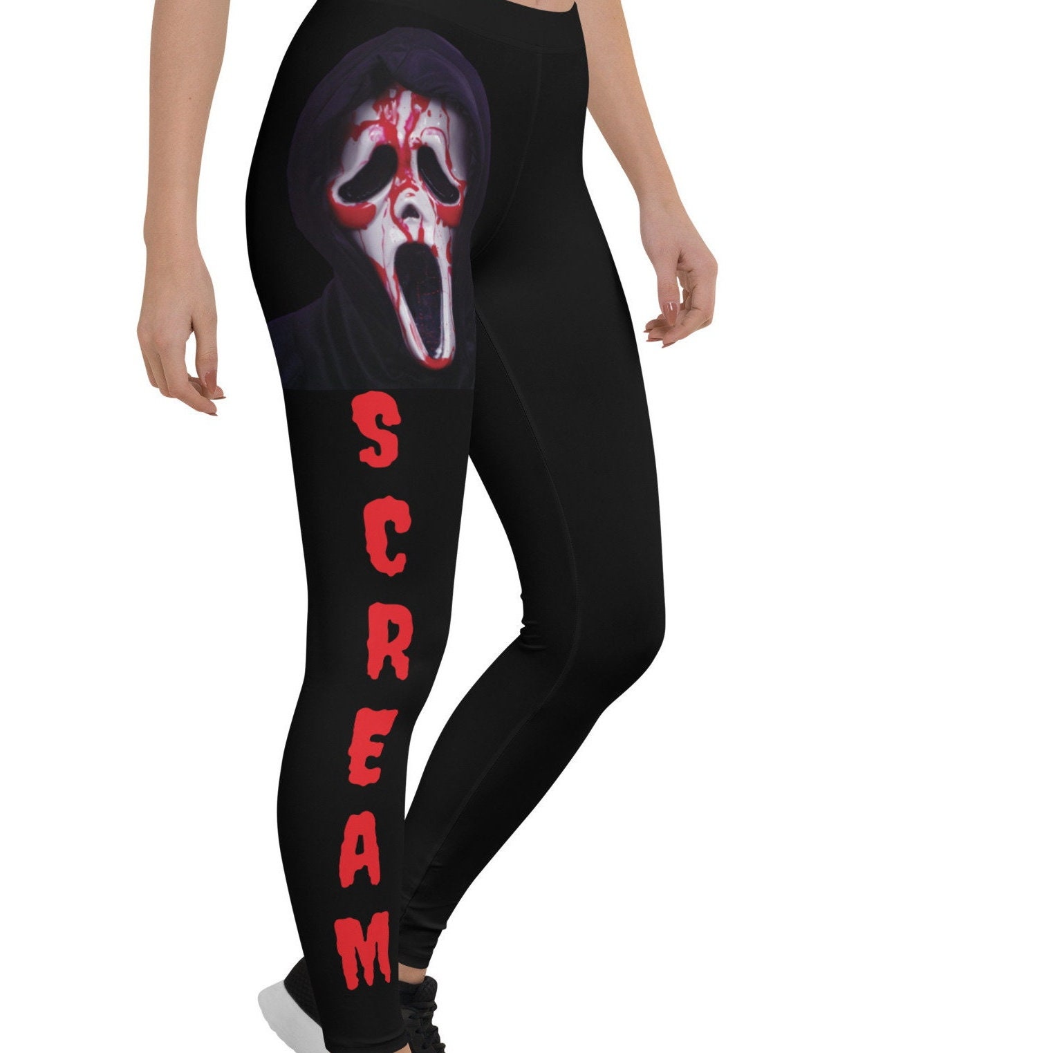 Halloween Pumpkin Leggings - Evil Terror Haunted Fitness Pants –  HottestTrendsPrint