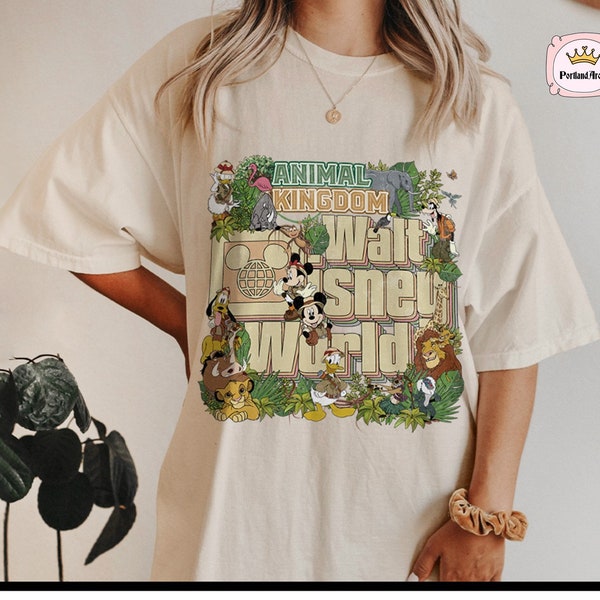 Mickey And Friend Trip Safari PNG File | Animal Kingdom png | Family Matching File | Animal Wild | instant download | sublimation designs