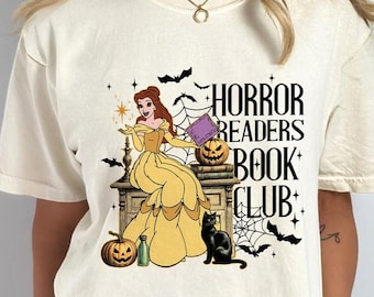 Belle Princess Horror Readers Book Club downloaden, prinsesboek png, Disneyland prinses png, belle prinses png downloaden, prinses Halloween