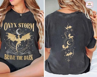 Onyx Storm PNG, Fourth Wingg Shirt Design, Dragon Rider, Basgiath War Collegee, I Will Save Him, Xaden Riorson, Bookish, Dragon Png