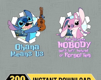 Parejas de Lilo y Stitch (Png), Ohana significa nosotros: ángel a juego de Stitch, Luna de miel en Disneyworld (Png), Compromiso de San Valentín en Disneyland (Png)