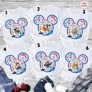 Custom Family Cruise Trip 2025, Mickey and Friends Disneyland Cruise Png Sublimation Design, Disneyland Png Donwload