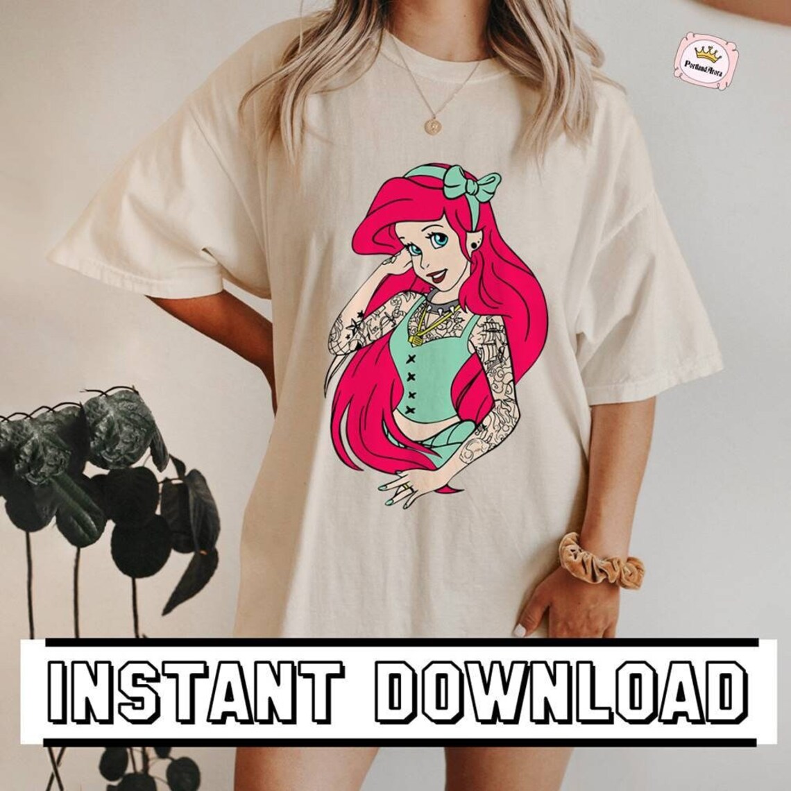 Digital Download, Punk Princess Bundle PNG, Some Girls Wear Pink Real ...