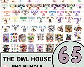 The Owl House Stickers ,, Luz Amity Eda King Hunter Willow Gus Raine Lilith  Hooty Collector Toh -  Sweden