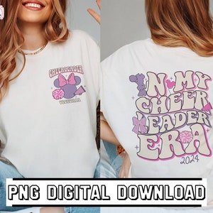 Personalized In My Cheer Leader Era Shirt Download | Disneyland Summit Shirt Download | Family Shirt | Instant Download