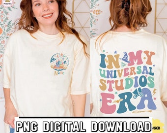 Instant Download | In My Universal Studios Era Shirt Download | Disneyland Universal Studios | Family Trip Vacation | Universal Studios png