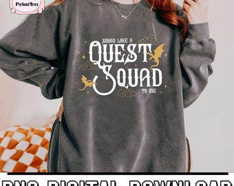 Quest Squad Broccoli PNG SUBLIMATION DOWNLOAD, Onyx Storm, Fourth Wing, Xaden Riorson, Ridoc, Dragon Rider, Bookish Png Digital Download
