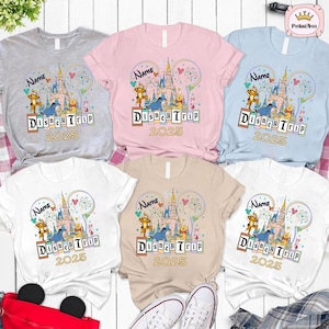 Digital Download | Personalized Disneytrip 2025 Shirt Download | Winnie The Pooh Trip Shirt Download | Disneyland Trip PNG | Family Trip PNG