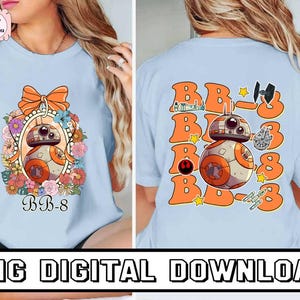 BB-8 Png Digital Download, Starwars BB8, Droids, Disneyland Family Trip, Starwars Clipart, Disneyworld Download