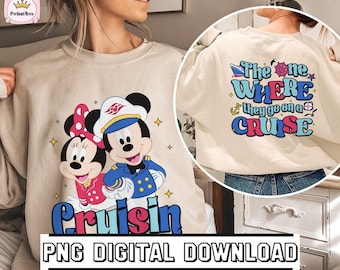 Digital Download | Mickey Minnie Cruise Clipart | Disneyland Sea Cruise Png | Mickey Mouse Png | Family Crusin Png | Mickey Vacation