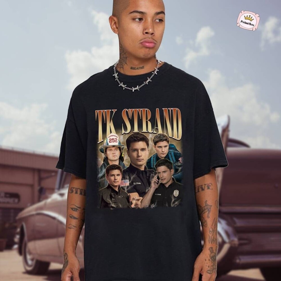 TK Strand 911 Movie Shirt TK Strand Homage Vintage Tshirt Etsy