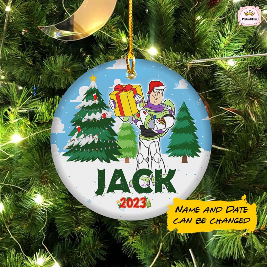 Personalization Buzz Lightyear Christmas Ornament | Christmas Ornament ...
