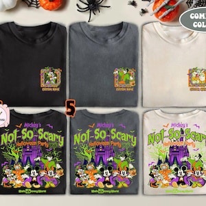 Custom Name Mickey&#39;s Not So Scary Halloween Party Png Download, Disneyland Halloween Png, Not So Scary, Happy Halloween 2025, Spooky Vibes
