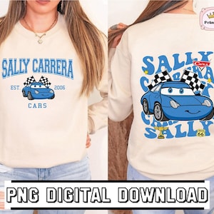 Digital Download | Sally Carrera Shirt Download | Cars Movie PNG | Racing Cars Digital Download | Sally Carrera PNG | Cars Clipart