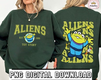 Digital Download | Toy Story Aliens Shirt Download | Toy Story PNG | Toy Story Friends PNG | Aliens PNG