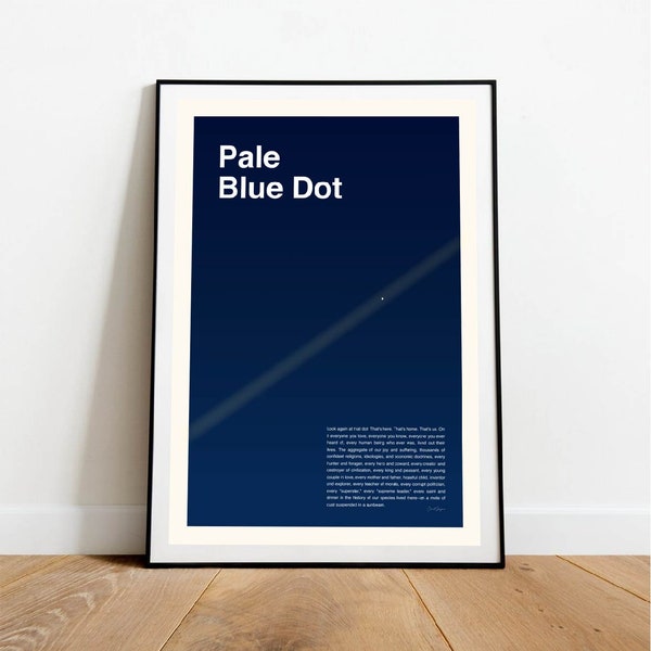 Pale Blue Dot Etsy