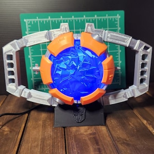 3D Printed Matrix of Leadership LED Lamp Art
