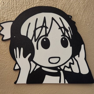 Yotsuba &! Headphones -Wall Art 3D Printed- -Optional Magnet-