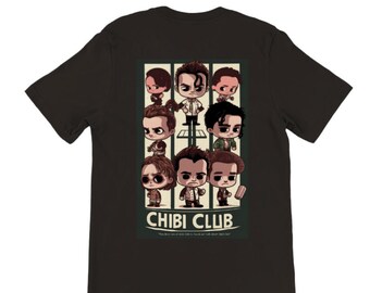 T-shirt personnalisable Chibi club