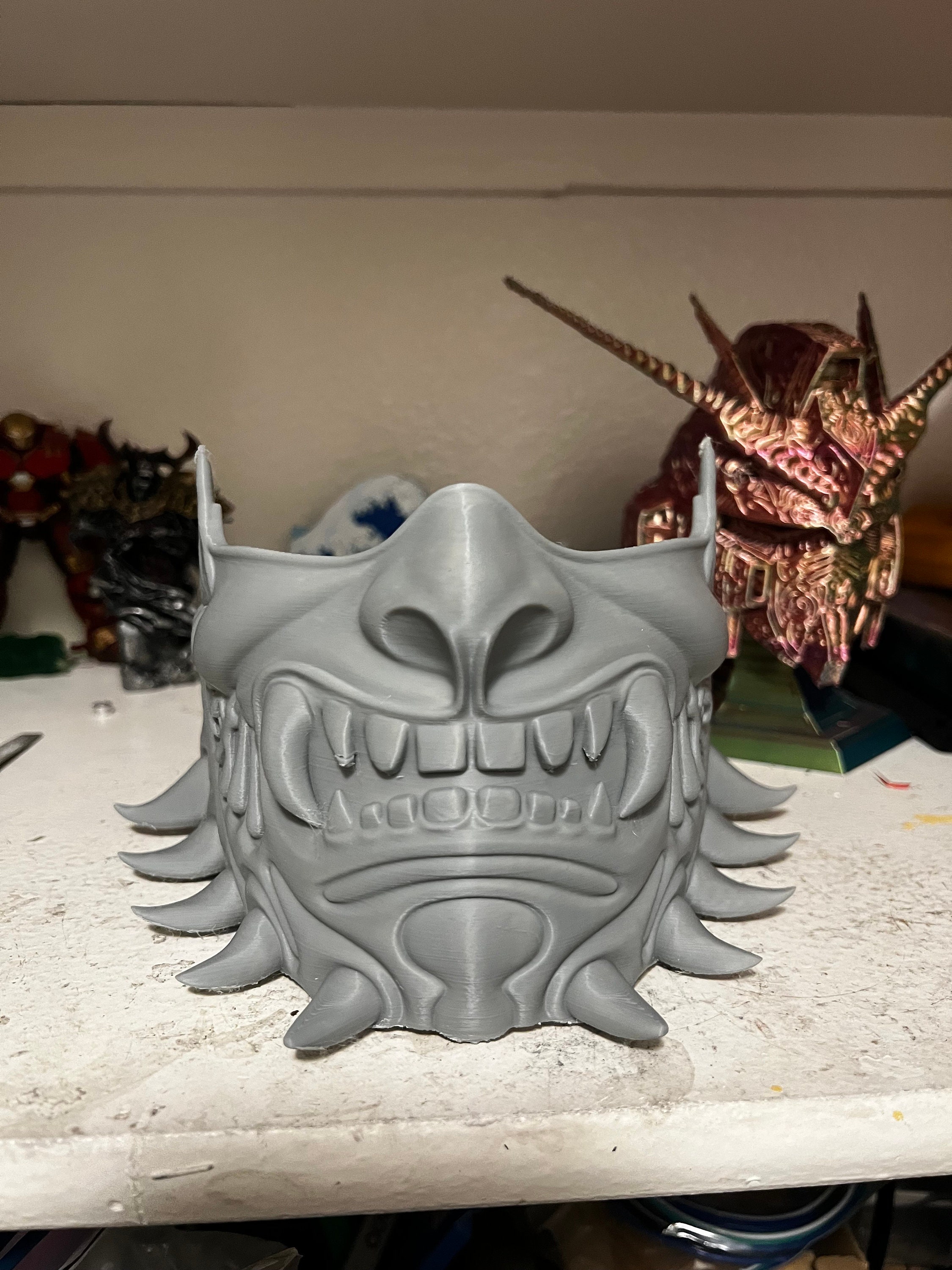 Unleash Your Inner Oni: 3D Printed Wolverine-inspired Mask - Etsy