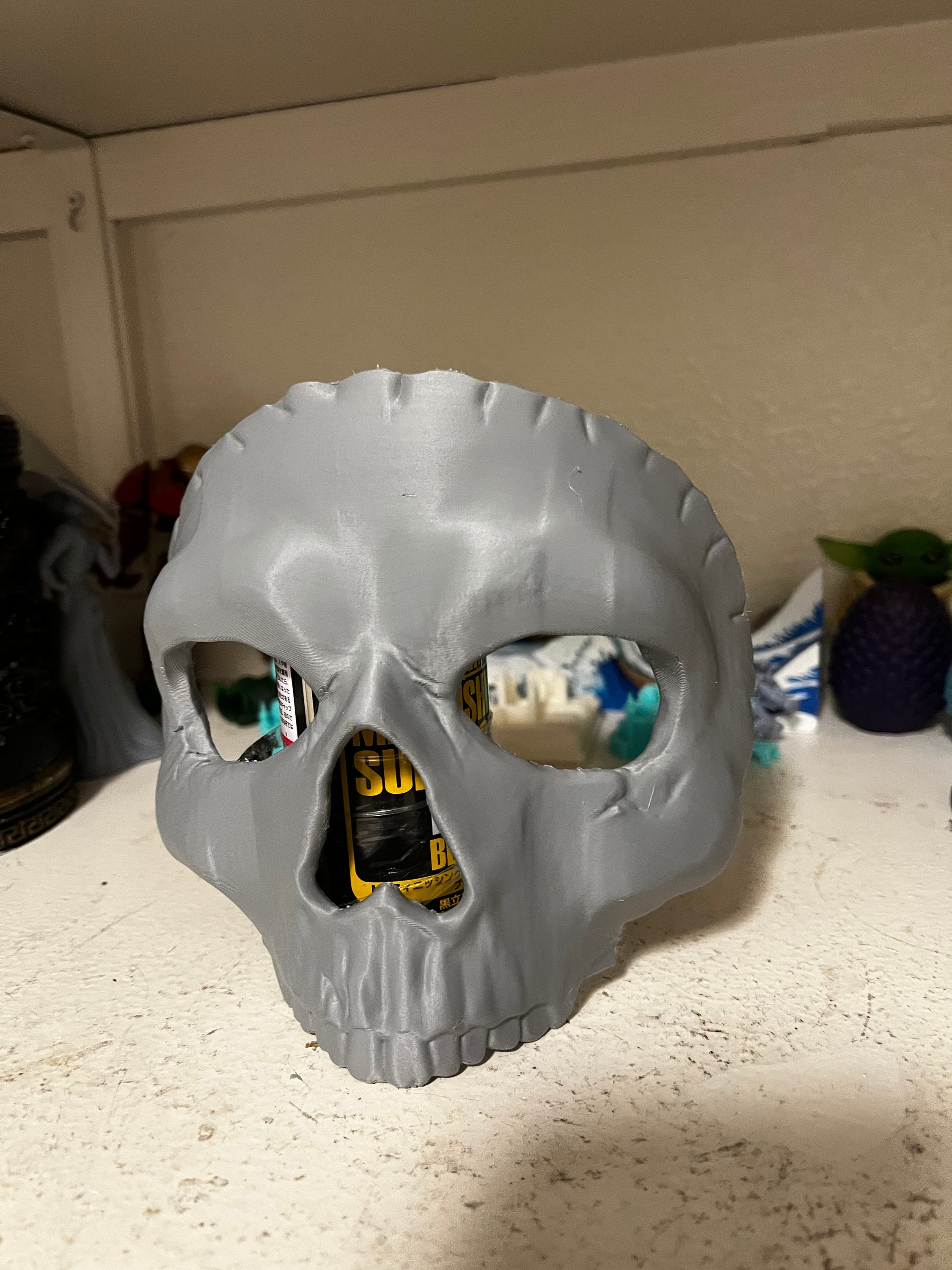 Film 007 JAMES BOND Specter Masque crâne squelette effrayant Halloween  Carnaval cosplay costume mascarade fantôme Parti Masques en résine