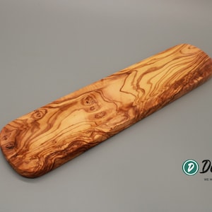 Rectangular plate HJ, tray | L. approx. 32 cm | made of olive wood | Handmade