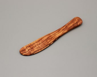 butter knife | made of olive wood | L. 18 cm | Handmade